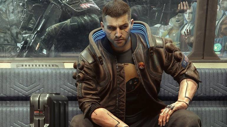 Imagem de divulgação de Cyberpunk 2077