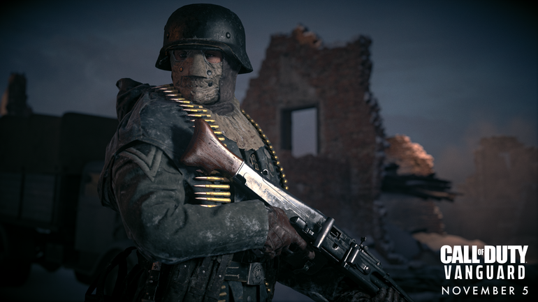 Soldado em Call of Duty: Vanguard.