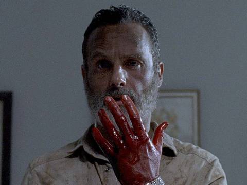 Andrew Lincoln como Rick Grimes em The Walking Dead Andrew Lincoln como Rick Grimes em The Walking Dead