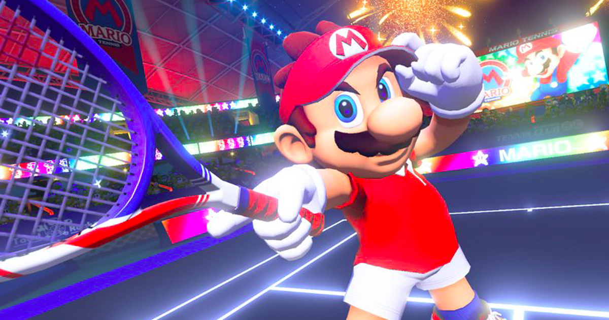 Nintendo Switch Mario Tennis Aces Anunciado Para Nintendo Switch