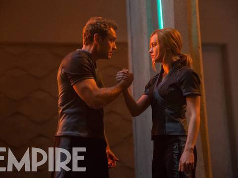 Capitã Marvel/Disney/Empire/Divulgação Capitã Marvel/Disney/Empire/Divulgação