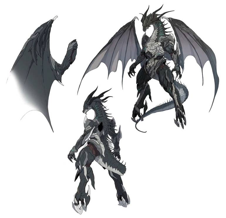Bahamut em Final Fantasy VII Remake.