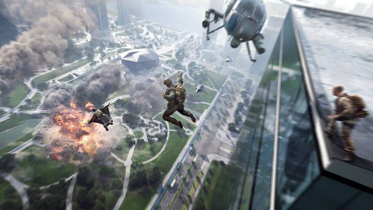 Cenário de Battlefield.