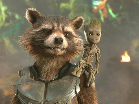 Rocket em Guardiões da Galáxia vol 2/Marvel Studios Rocket em Guardiões da Galáxia vol 2/Marvel Studios