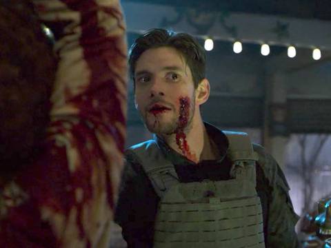 Ben Barnes em cena de O Justiceiro/ Reprodução/ Netflix Ben Barnes em cena de O Justiceiro/ Reprodução/ Netflix