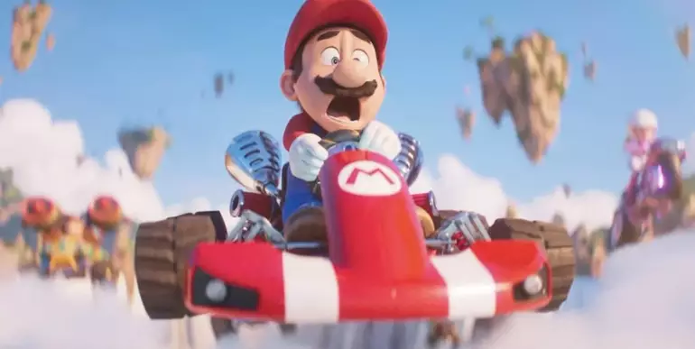 Imagem do filme do Mario