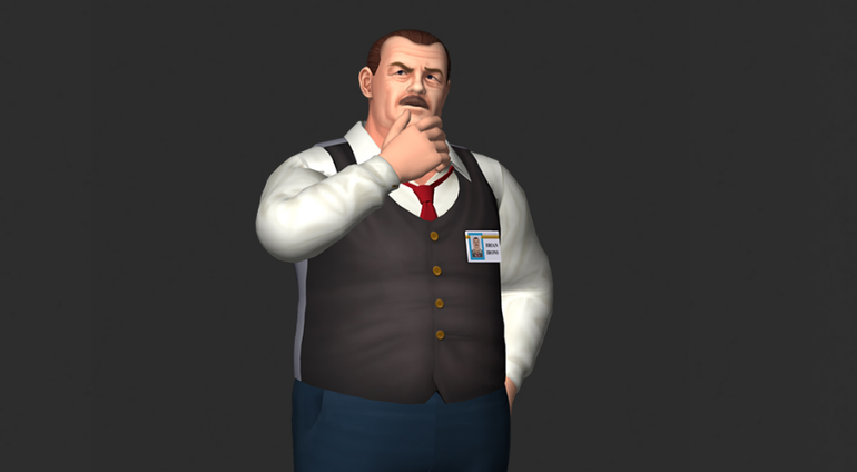 Brian Irons em Resident Evil 2.