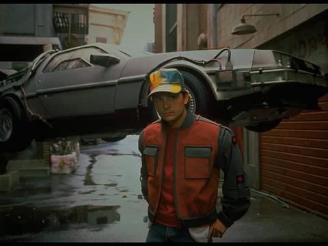 Michael J. Fox em De Volta para o Futuro 2 Michael J. Fox em De Volta para o Futuro 2