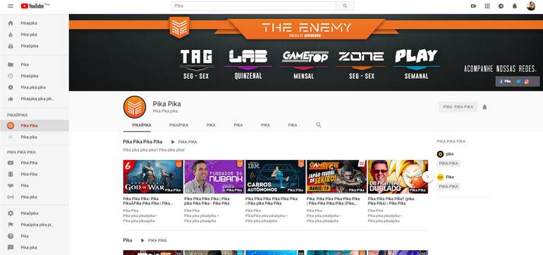 YouTube TheEnemyBR Pika-Pika Translator