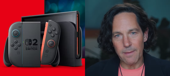 Switch 2 | Nintendo rehace un anuncio de los 90 con Paul Rudd