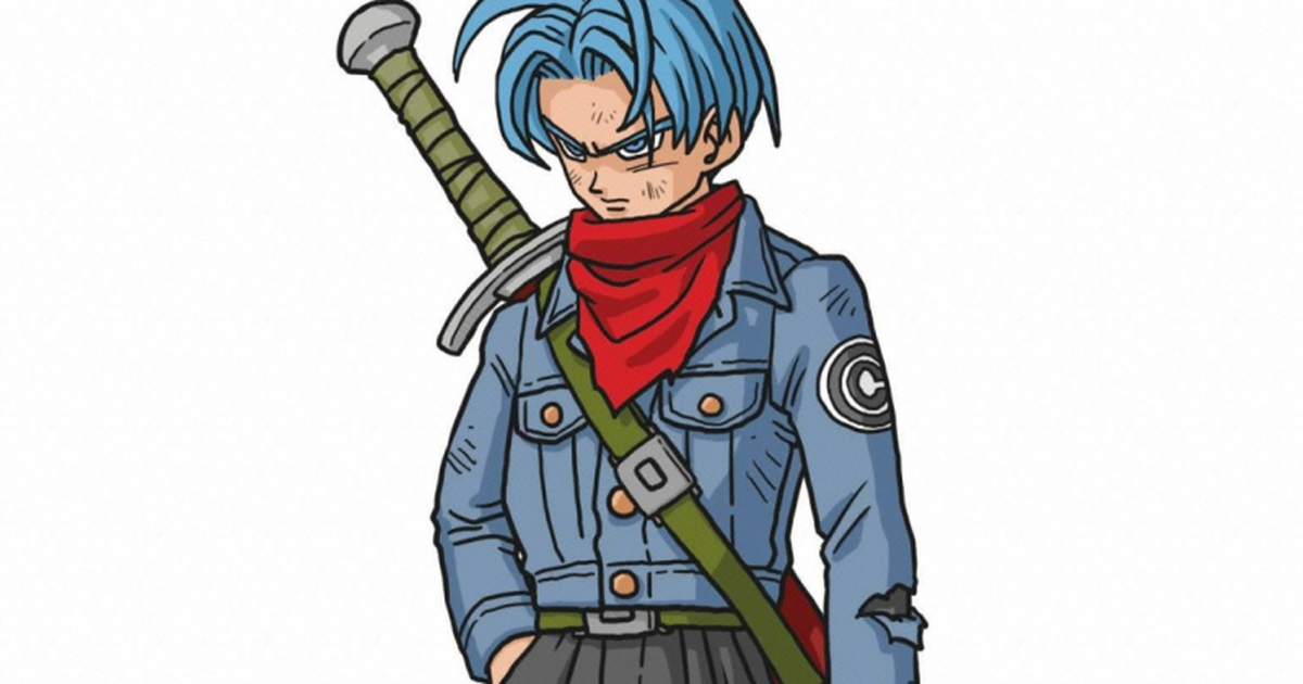 D. Ball Limit-F - Trunks do Futuro no mangá de Dragon Ball