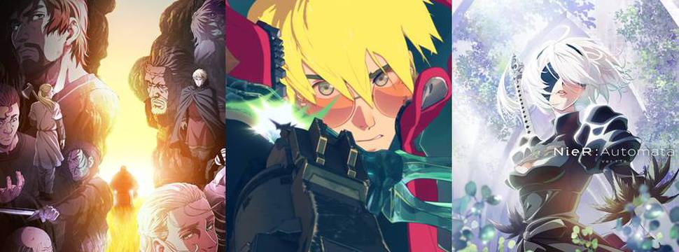 Crunchyroll anuncia Vinland Saga, Trigun Stampede e Nier: Automata