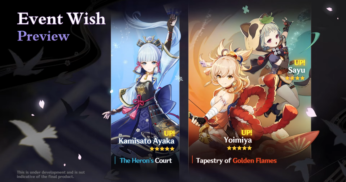 Fase I da atualização 3.0 de Genshin Impact: novos personagens e banner de  armas