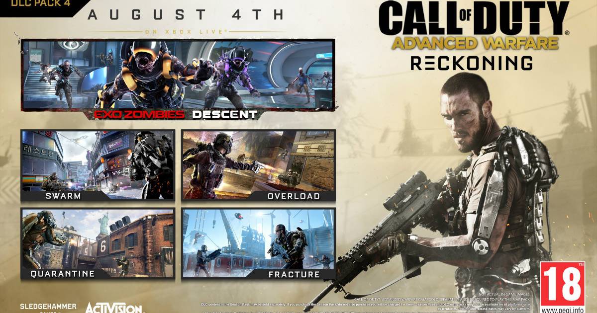 Jogadores de Call of Duty: Advanced Warfare no PS3 e 360 não receberão mais  armas bônus - NerdBunker