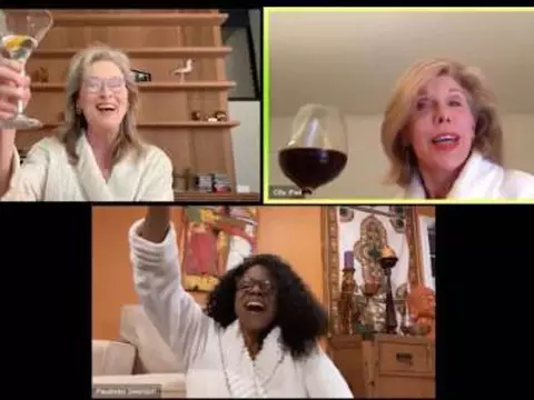 Meryl Streep e mais artistas celebram aniversário de Stephen Sondheim