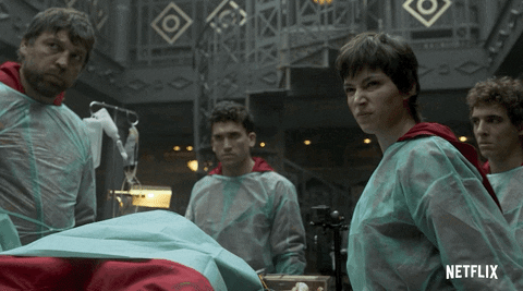 Úrsula Corberó em La Casa de Papel