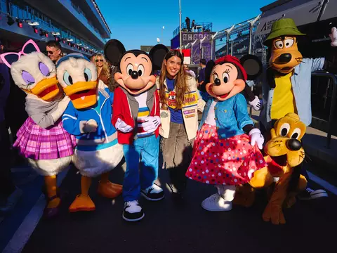 Mickey na Fórmula 1: Disney celebra parceria global no GP de Las Vegas