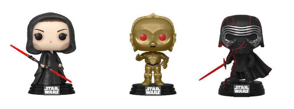 Imagem dos Funkos de Star Wars