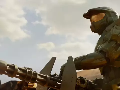 Cena de Halo, série do Paramount+ (Paramount+/Divulgação)