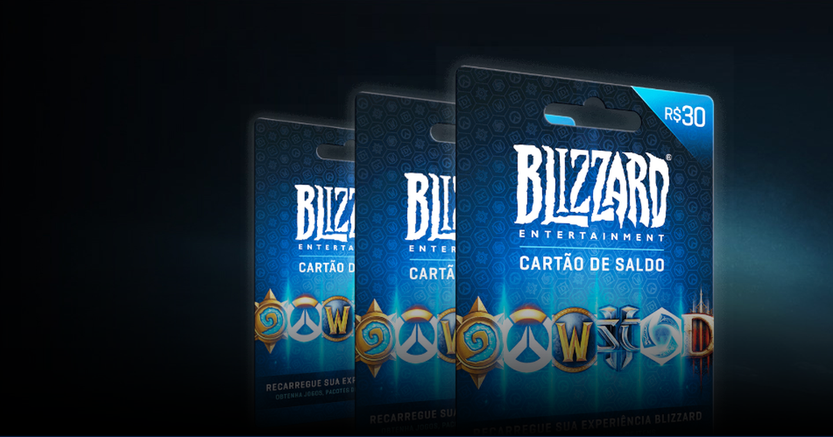 Battle.net da Blizzard inicia venda de cartões pré-pagos no Brasil