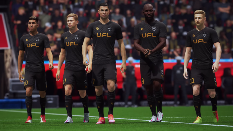 UFL é um novo jogo de futebol gratuito desenvolvido com o Unreal