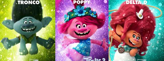 Imagem poppy trolls 01, Personagens Filme Trolls