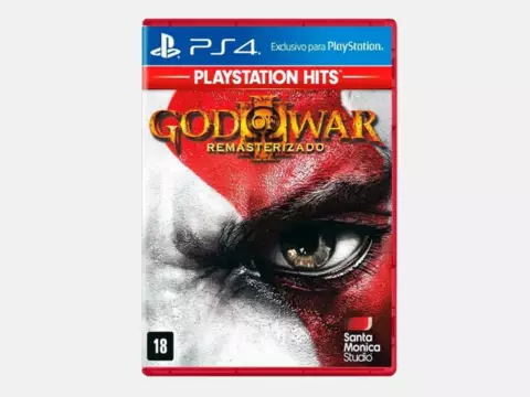 god of war 3 mídia física ps4