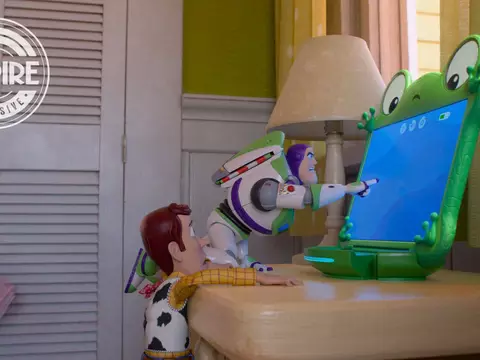 Woody y Buzz se mueven en Lilypad en nueva imagen de Toy Story 5/Empire/Reproducción