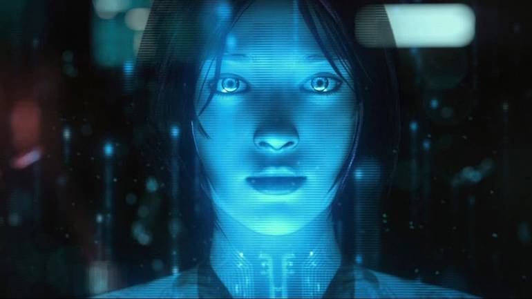 Cortana em Halo.