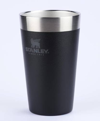 Copo térmico de cerveja Stanley 473ml preto
