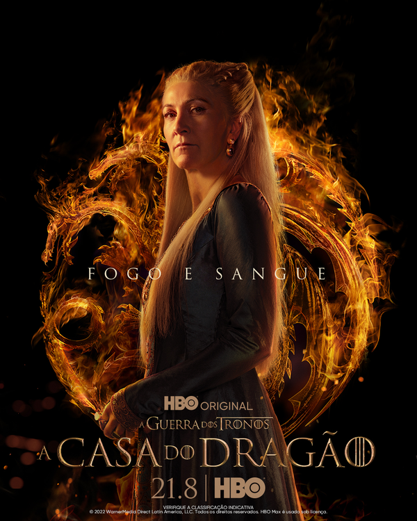 HBO Max divulga pôster oficial da série 'A Casa do Dragão