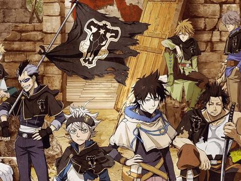 Cena de Black Clover (Divulgação)