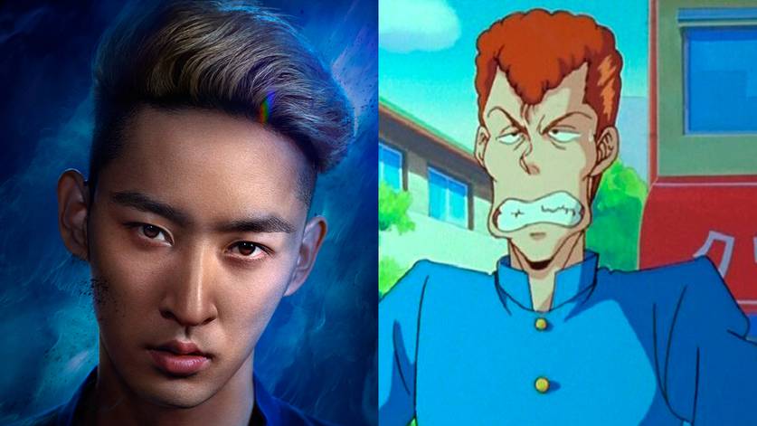 A DUBLAGEM do LIVE ACTION de YU YU HAKUSHO da NETFLIX FICOU MUITO