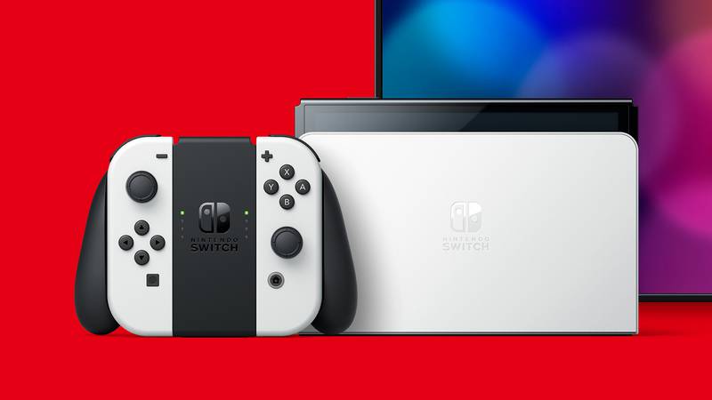 Nintendo Switch Oled 64 Gb + 3 Jogos - Receba Hoje Sp