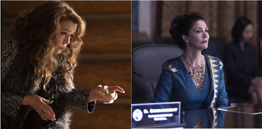 Deidre O'Connell e Shohreh Aghdashloo (Reprodução/Montagem Omelete)