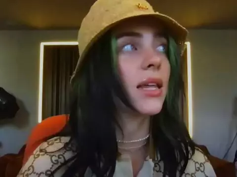 Billie Eilish no talk show de Stephen Colbert