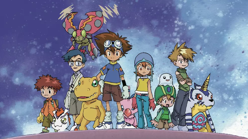 Arte de Digimon Adventure; Conheça os animes e filmes da franquia Digimon e saiba onde assisti-los