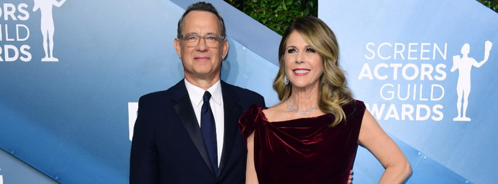 Tom Hanks e Rita Wilson contraem coronavírus