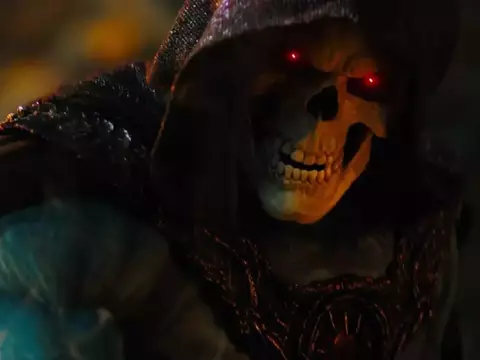 Imagen de He-Man: Amos del Universo muestra a Skeletor relajándose; mira