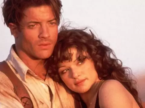 Brandan Fraser e Rachel Weisz