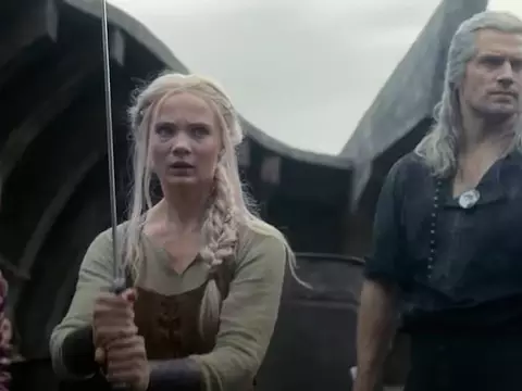 Henry Cavill e elenco de The Witcher (Netflix/Reprodução)