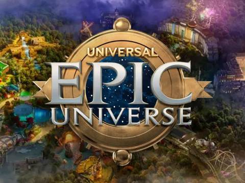 Logo do Epic Universe, parque da Universal em Orlando (Divulgação)