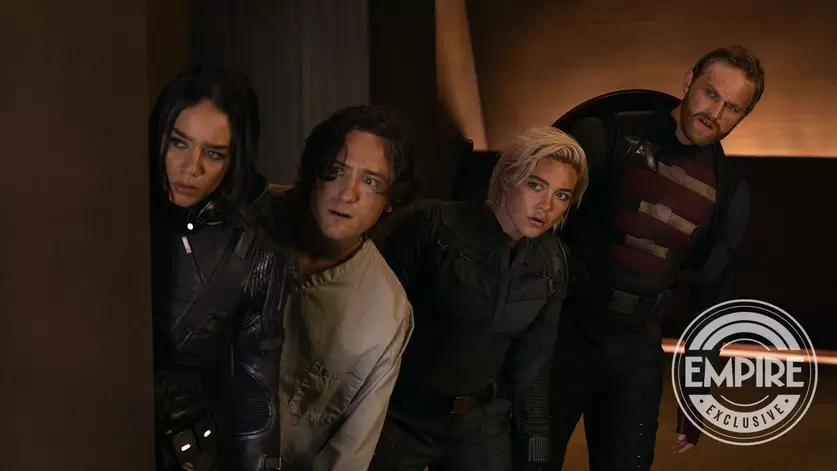 Thunderbolts* obtiene una nueva imagen el Sentry de Lewis Pullman