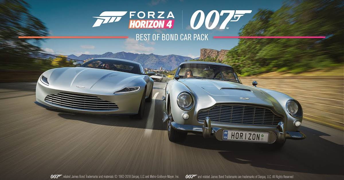 Forza horizon 4 best of bond car pack что входит