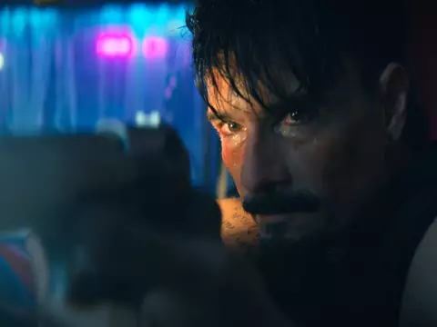 Foto de Rodrigo Santoro no filme Runner/Angel Studios/Reprodução