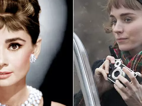 Rooney Mara vai interpretar Audrey Hepburn (Reprodução/Montagem Omelete)