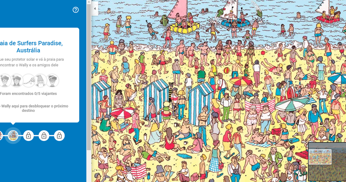 No Dia da Mentira, você pode jogar 'Onde está Wally?' no Google Maps