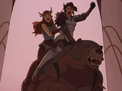 Arte da quarta temporada de A Lenda de Vox Machina/Reprodução