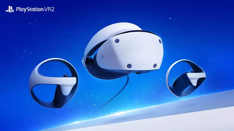 Dispositivos PS VR2.