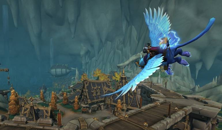 World of Warcraft Pilotagem Aérea